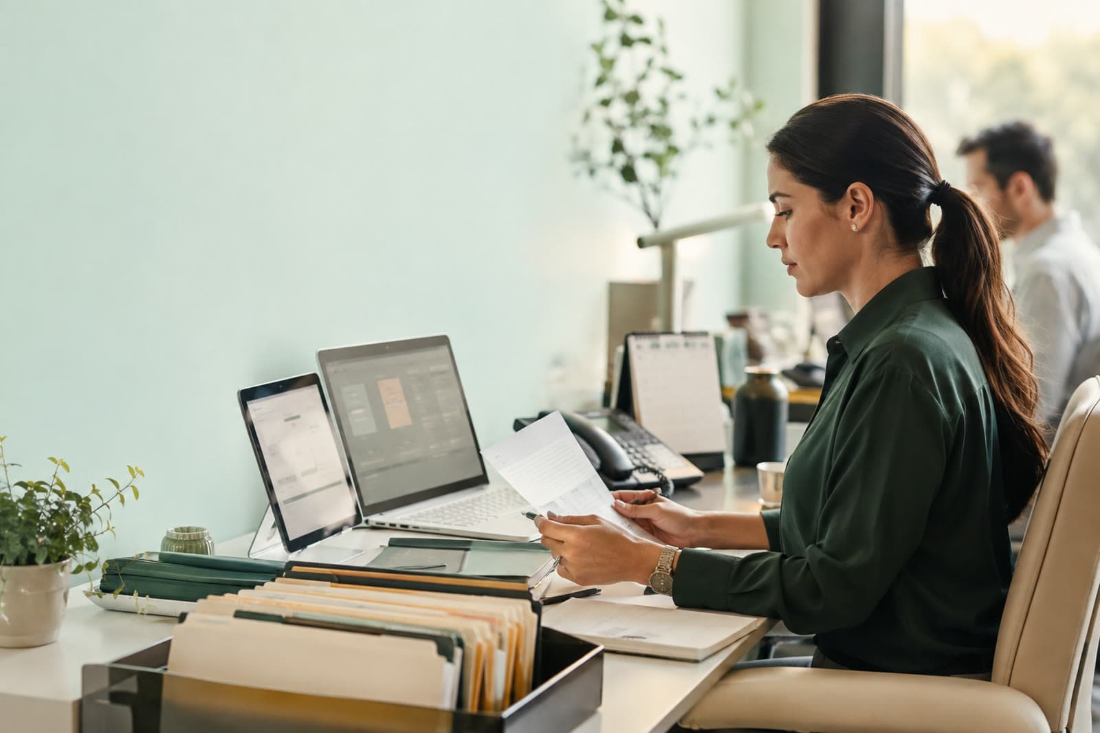 Insurance operations specialist managing workers' compensation intake and follow-up